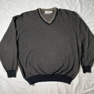 St Croix knitts knitted V neck Pullover sweater men’s size M
